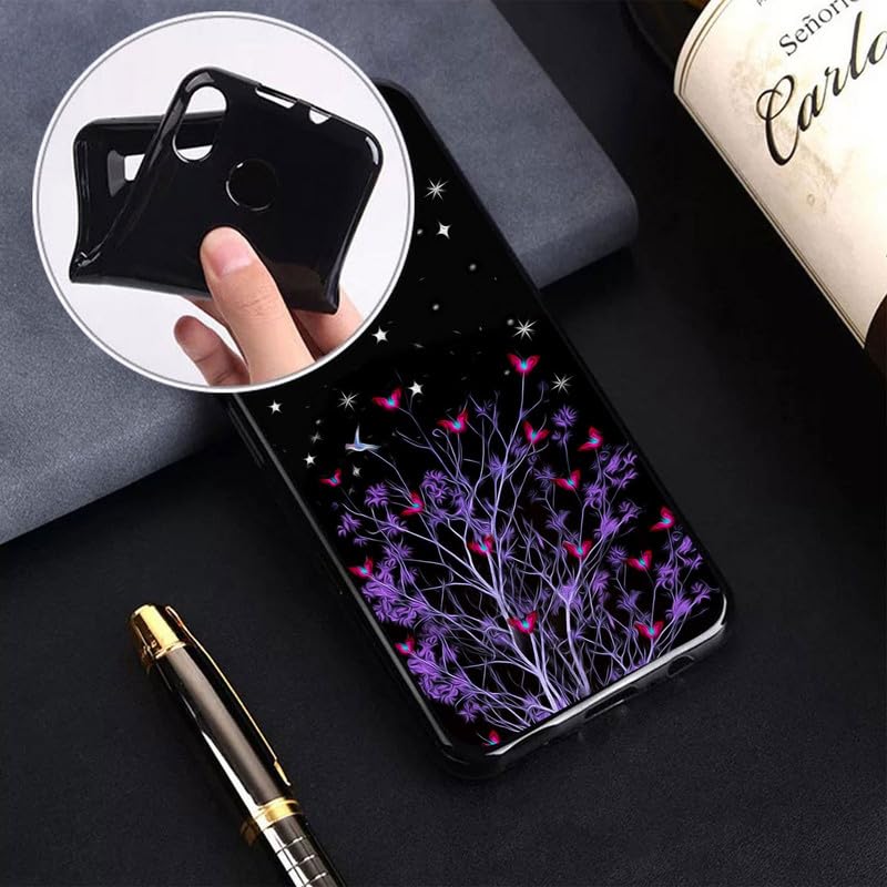 Amazon.com: HGJTFANY Phone Case for BLU View 5 B160V (6.56"), with [1 X  Tempered Glass Screen Protector], Ultra-Thin Soft Silicone Skin, Black  Shockproof Bumper Cover for BLU View 5 B160V - Purple
