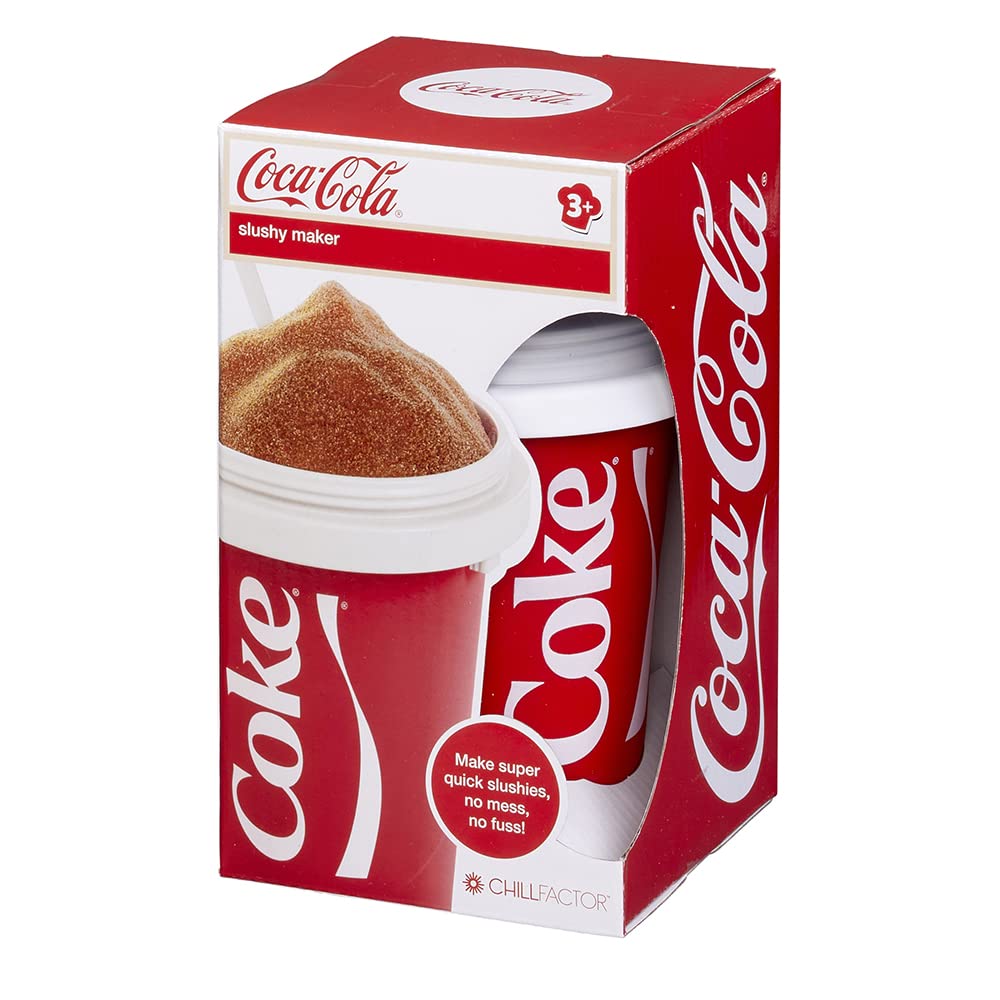 Slushy Maker Chillfactor Magic Freez | Slush Ice Becher mit Strohhalmlöffel | Eisbecher Alternative für Eis selber machen | Slush Ice Maker