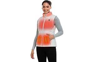 Women's Lightweight M12 Heated Vest with Battery Pack