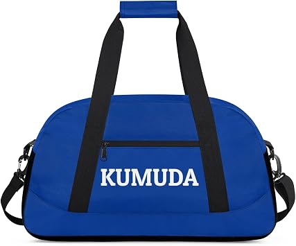 Personalize-Kids-Duffel-Bags With Custom Name Text Carry-On Overnight Travel Gym Lightweight Dance Sports Bags For Girls Boys Kids,Blue