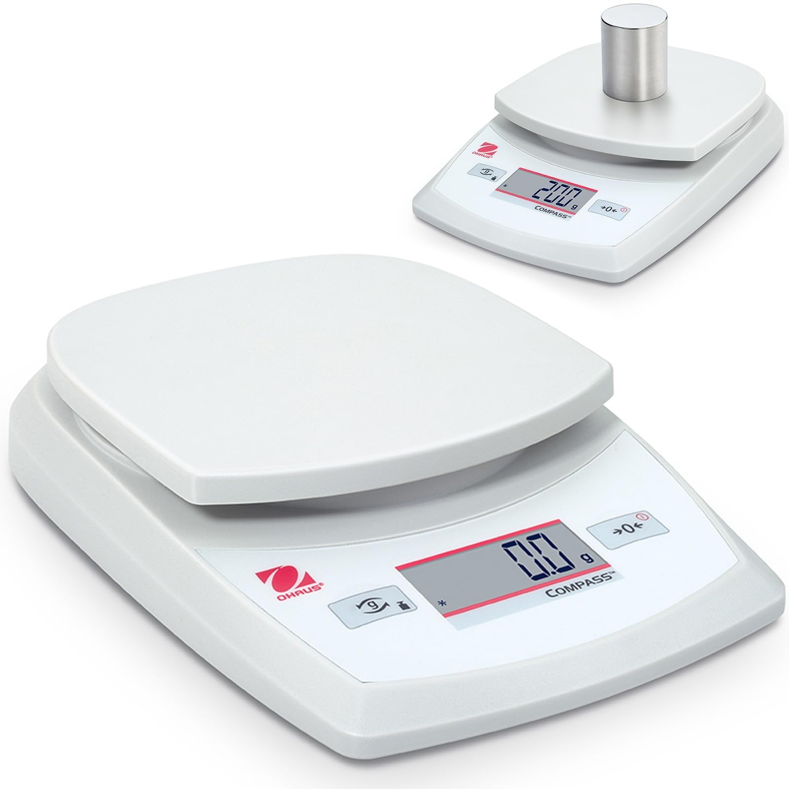 OHAUS CR221-EU Compass CR Portable Balance, 220g Capacity, 0.1g Readability
