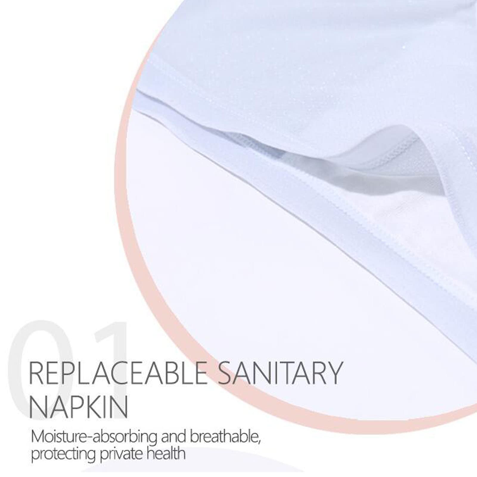 Bragas de algodón para el período menstrual, ropa interior para mujer, a prueba de fugas, calzoncillos de algodón para niña, calzoncillos para incontinencia urinaria, lavables, reutilizables, ne