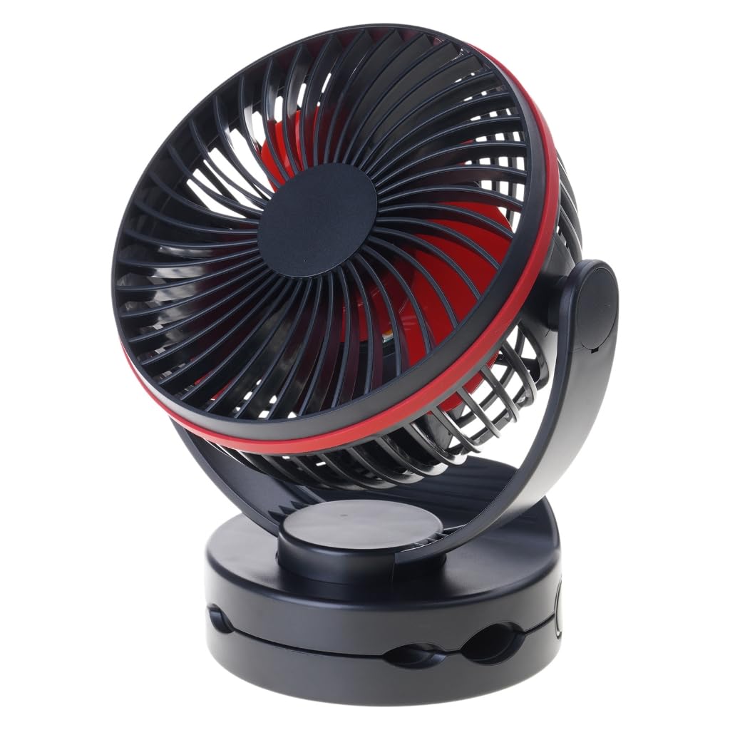 Ventilador de mesa portátil con clip para combatir el calor en el escritorio
