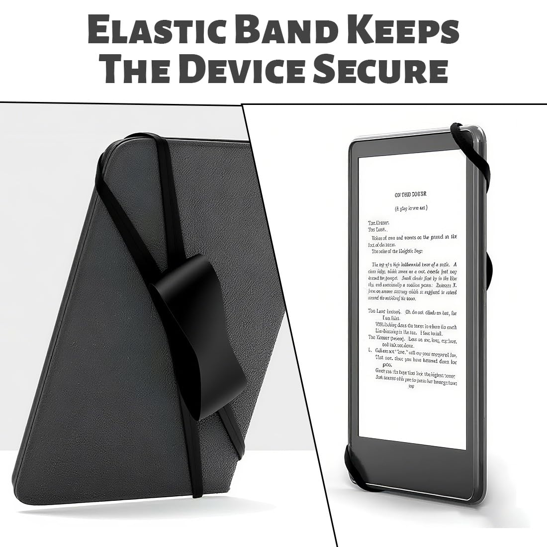Supporto Universale Antiscivolo per Lettura a Letto in Silicone per 6-8" Kindle eReaders Fire Tablet, Verde