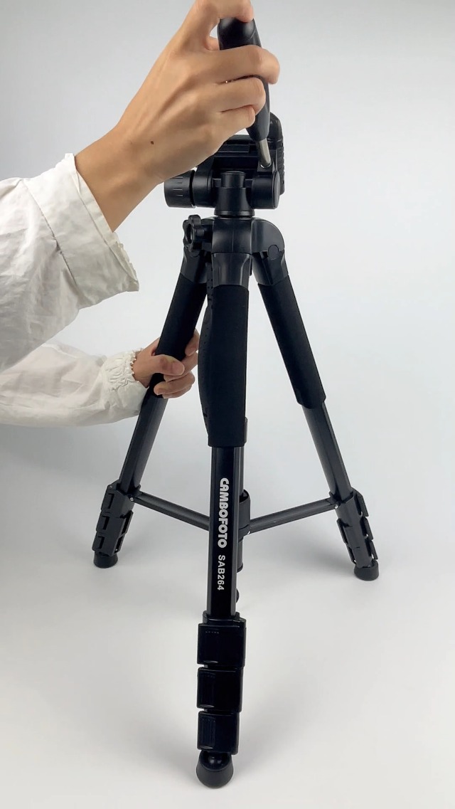 Treppiede Per Fotocamera E Smartphone Da 188 Cm - Leggero, Pieghevole, Con Testa Panoramica E Borsa Per Trasporto