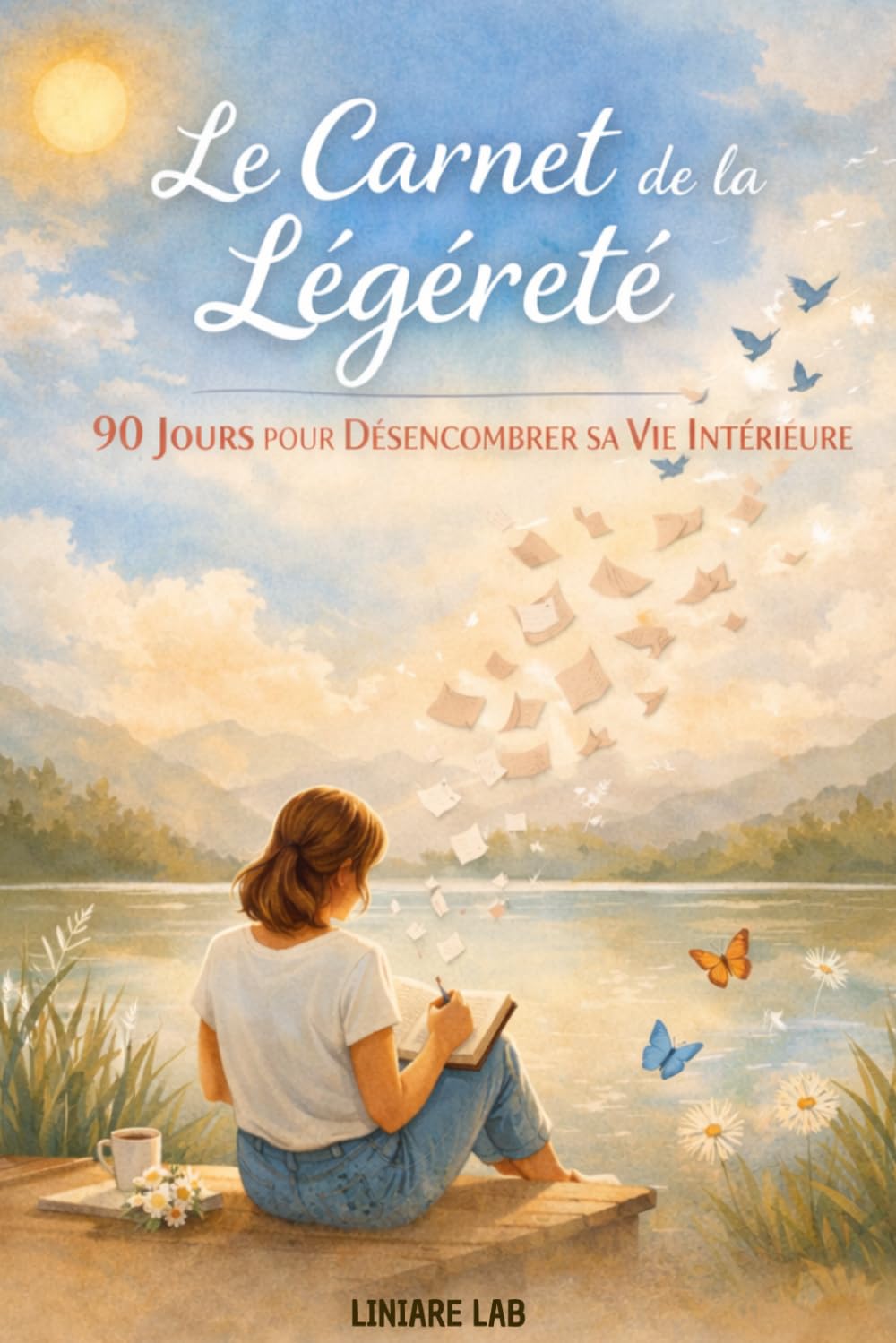 Le Carnet de la Légèreté: 90 Jours pour Désencombrer sa Vie Intérieure - Un journal guidé pour libérer ses pensées, apaiser ses émotions et retrouver qui vous êtes vraiment