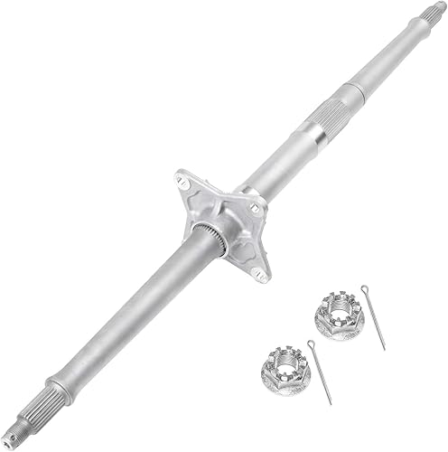 Caltric eje de rueda trasera con tuercas para Honda Trx450Er Trx450 Er 2006 2007 2008-2014
