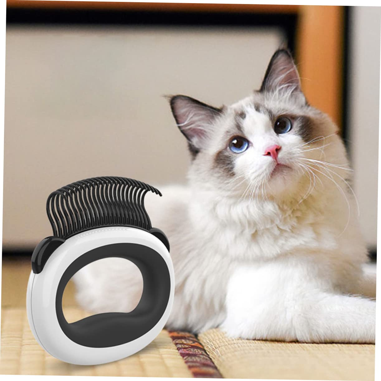 SUPVOX 3piezas Cepillo Para Gatos y Perros Peine Para Eliminar Pelo Suelto y Enredos Kit De Cuidado Para Mascotas Diseño Ergonómico y Cómodo Para Gatitos y Perritos