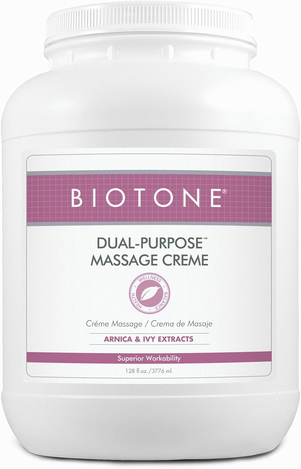 BIOTONE Dual Purpose Massage Creme 1 Gallon