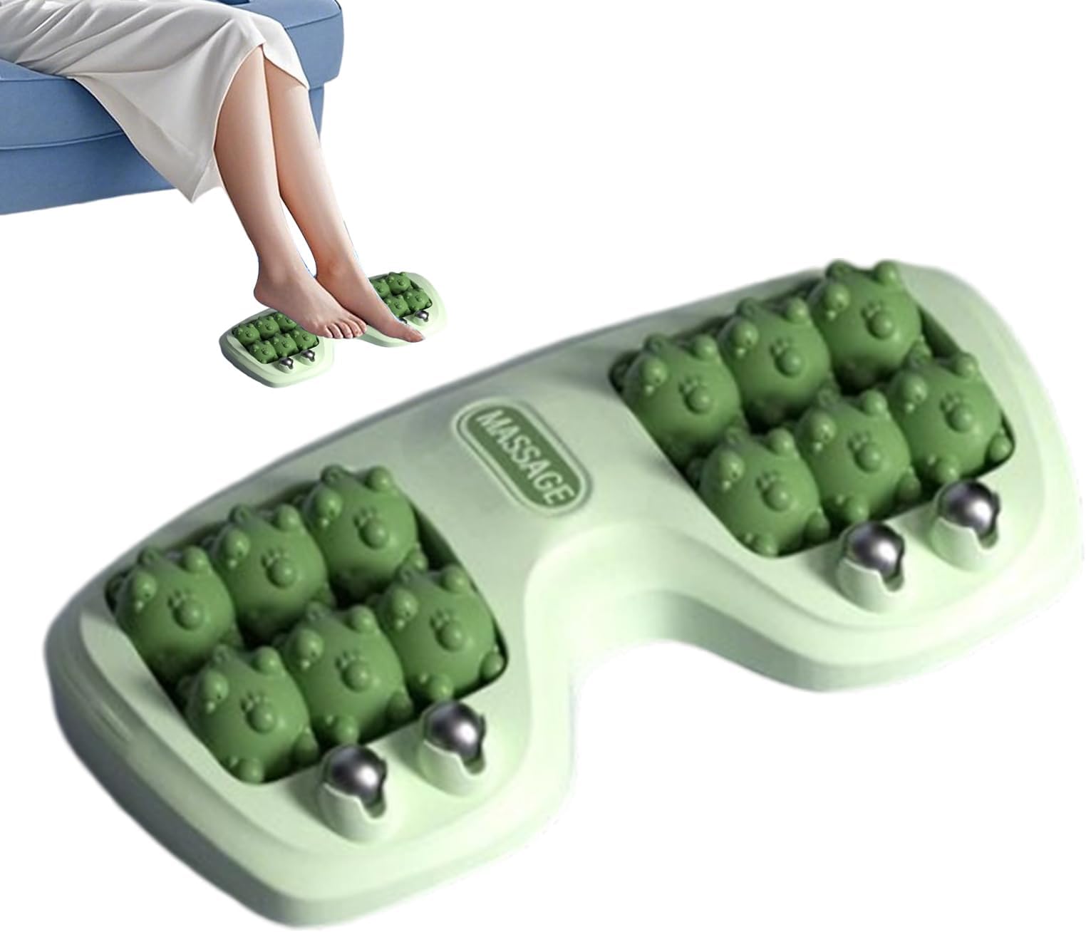 Foot Massage Roller, Portable Foot Roller, Massage Roller for Foot Massage, for Leg Muscle Relaxation - On the Go Leg Back Hip Muscle Relief