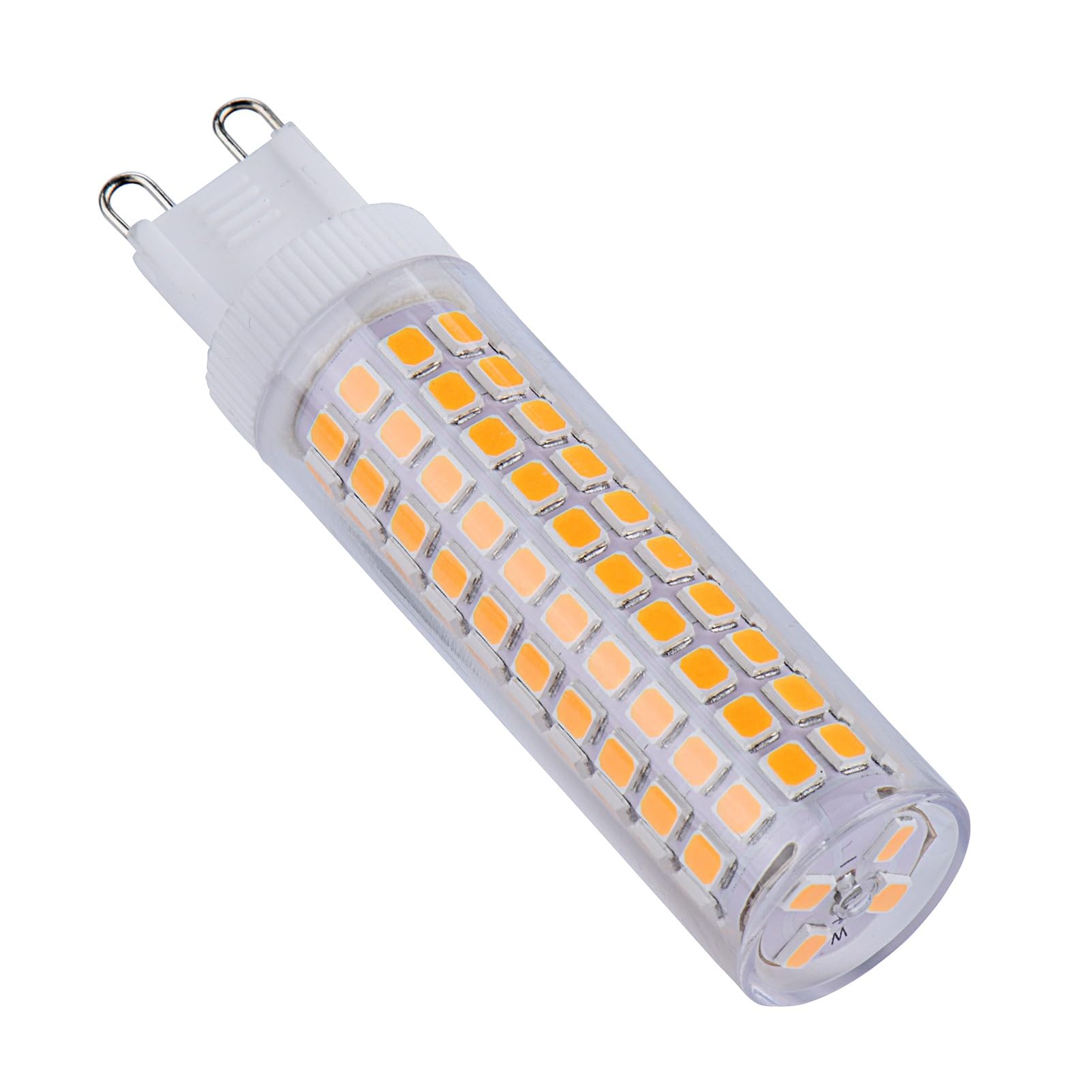 Bombilla LED G9 12W 1100LM lámpara de bajo consumo AC100-240V no regulable (3PCS) (Color : 4500K)