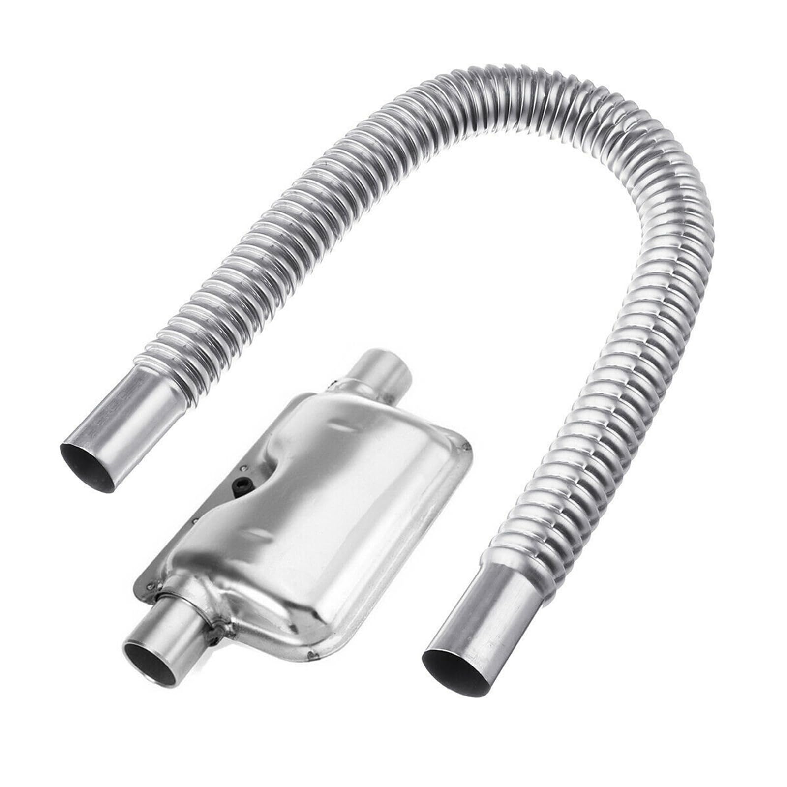 Kit de reparación de calefacción diesel tubo de escape de 60 cm + silenciador de escape de 24 mm + juego de filtros de aire de 25 mm para calefacción diésel de aire de repuesto