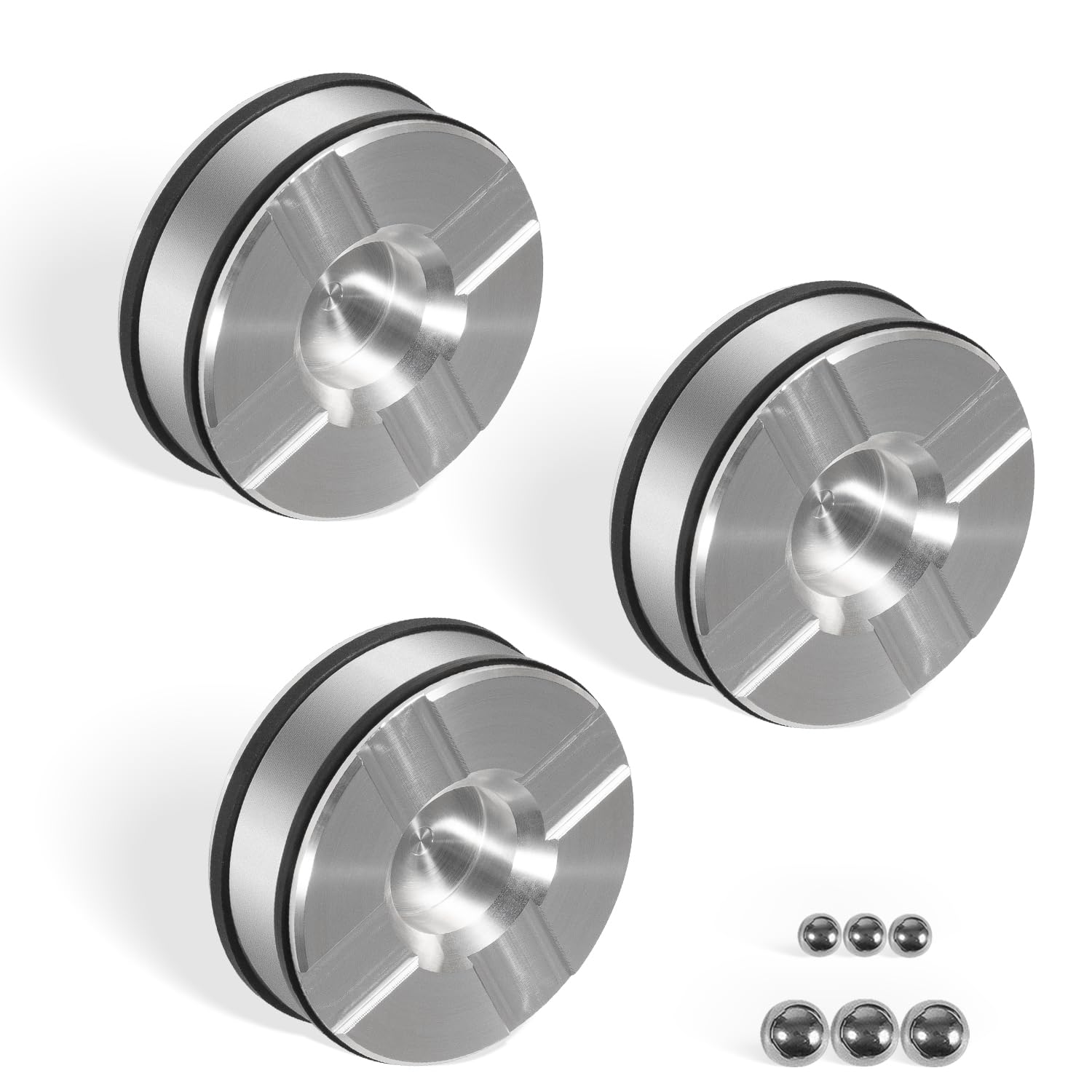 DearChan4L60 4L60E, 4L65E, 4L70E Pinless Accumulator Piston Kit With Seals for Sonnax, 1-2 & 3-4, Replace For 77987-01K