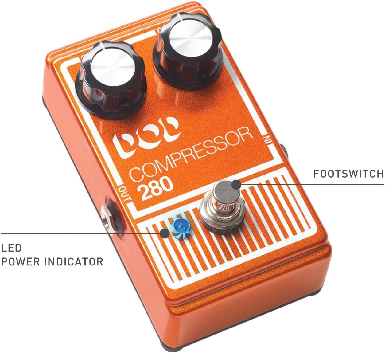 Amazon.com: Digitech DOD Compressor 280 Guitar Effects Pedal