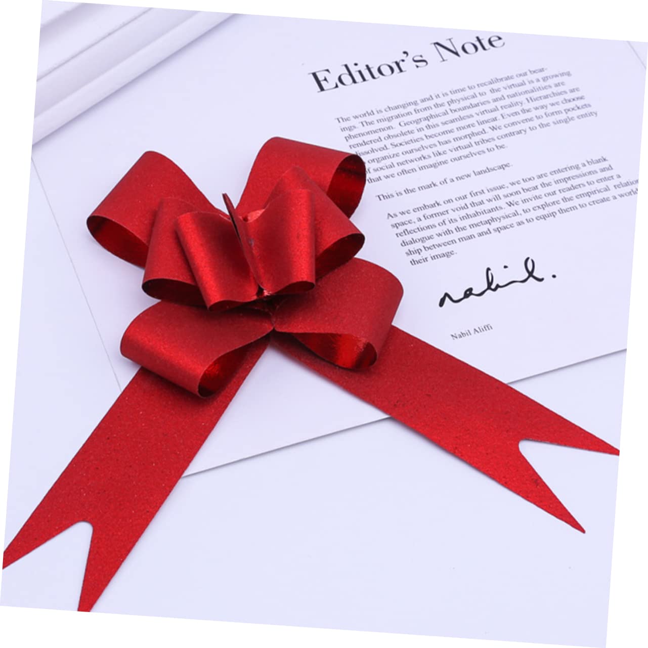 SOLUSTRE 60stücke Zierte Schleifen Mit Schneeflocken-muster Rote Geschenkband-schleifen Für Weihnachten Und Hochzeiten Dekorative Zugschleifen Für Festlichkeiten Und