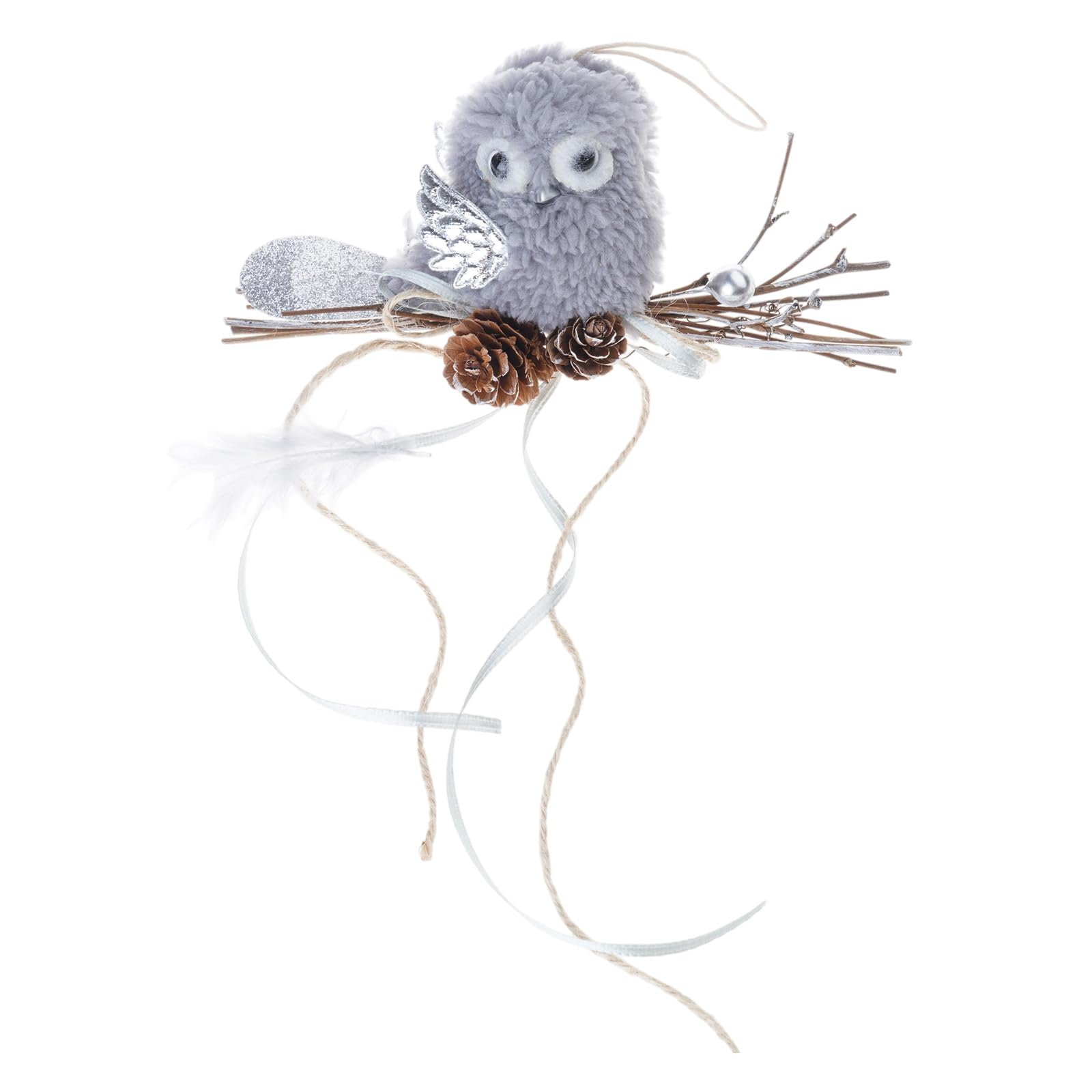 carotoe Festival Plush Owl Christmas Tree Ornament with Rope for Holiday Home & Party Decorations Festival Family Plush Rope Home for Hanging Wall Decor Holiday Decorations Ornament Gatherings