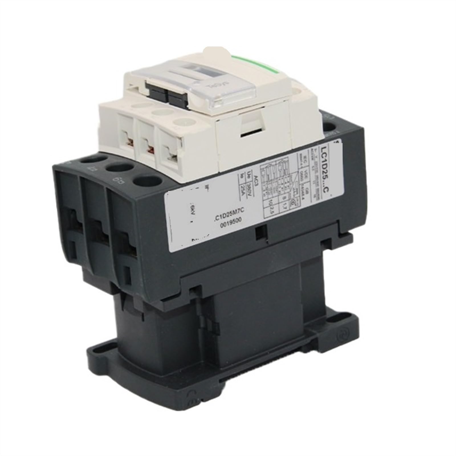 RCGKNNMUZ AC Three- Phase Contactor / 60hz LC1D25E7C Opening and Closed Coil Voltage 3P 25A 48V 50