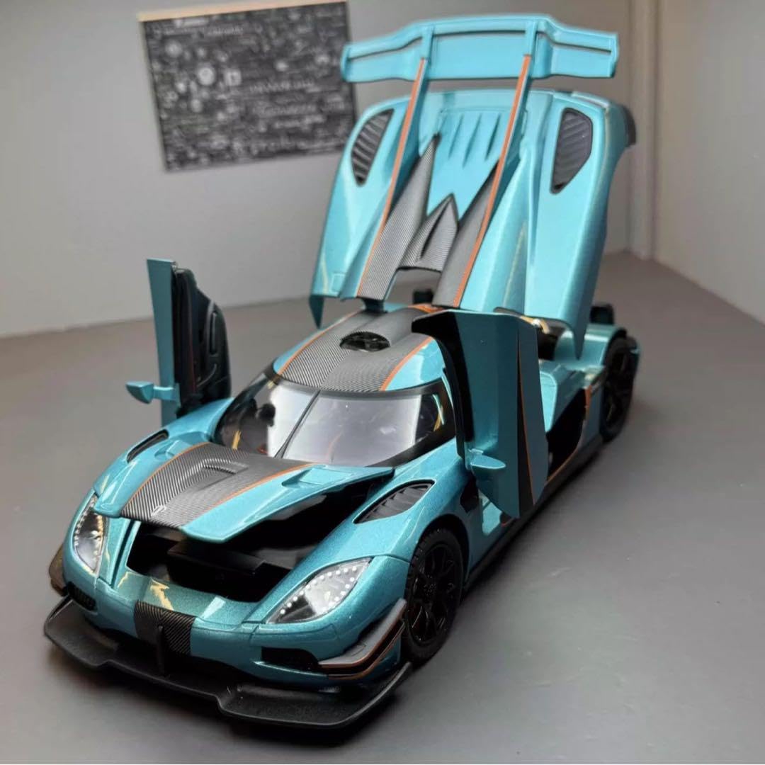 Amazon.co.jp: 1 24 ケーニグセグ アゲーラ Koenigsegg ONE 1 ミニカー