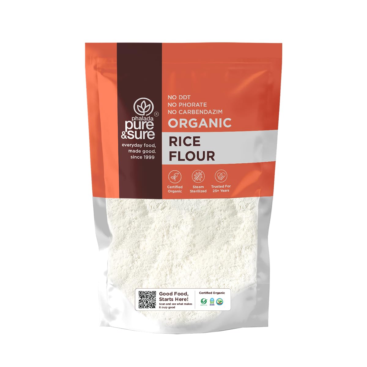 Pure & Sure Organic Rice Flour, 1kg