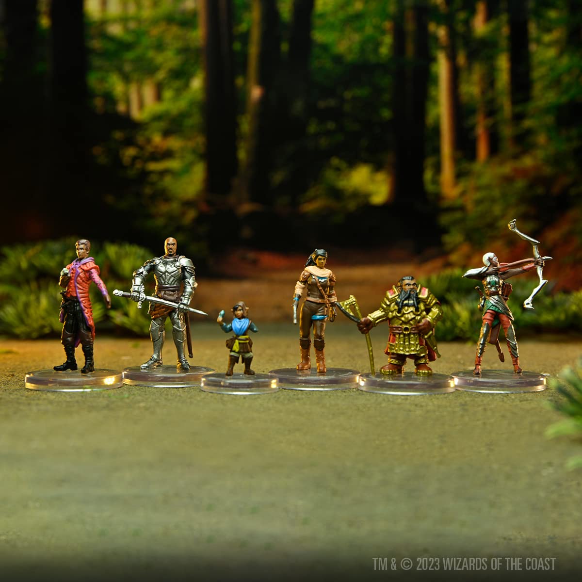 WizKids D&D Voices of The Realms Miniature preverniciate Band of Heroes