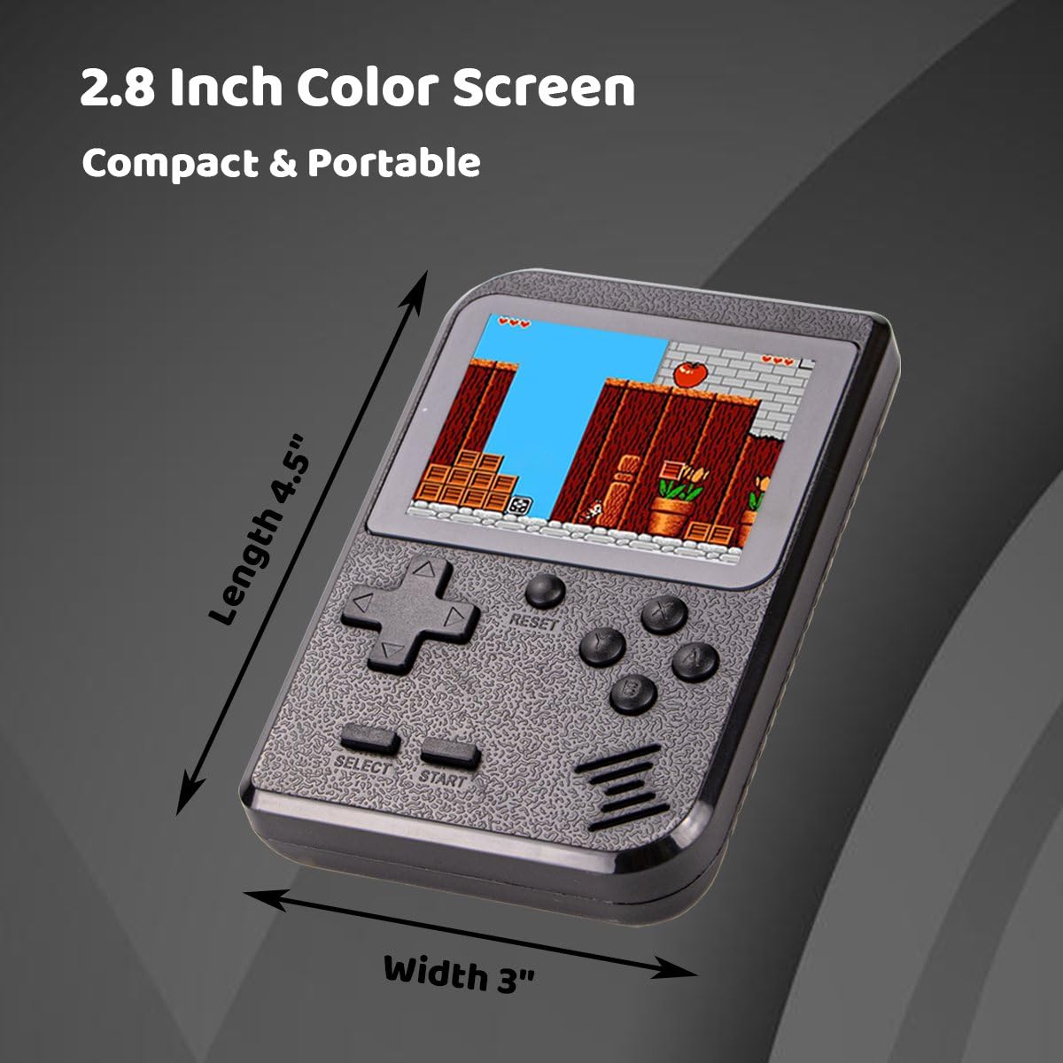 ビデオゲームレトロミニハンドヘルドゲーム Amazon | ミニハンドヘルドレトロゲームコンソール 子供用 大人用 400