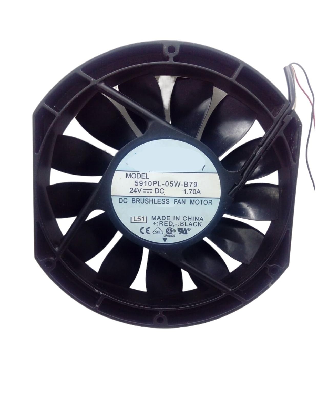 OKEWGHFL 5910PL-05W-B79 24V 1.7A 17025 170x170x25mm COOLING FAN RADIATOR