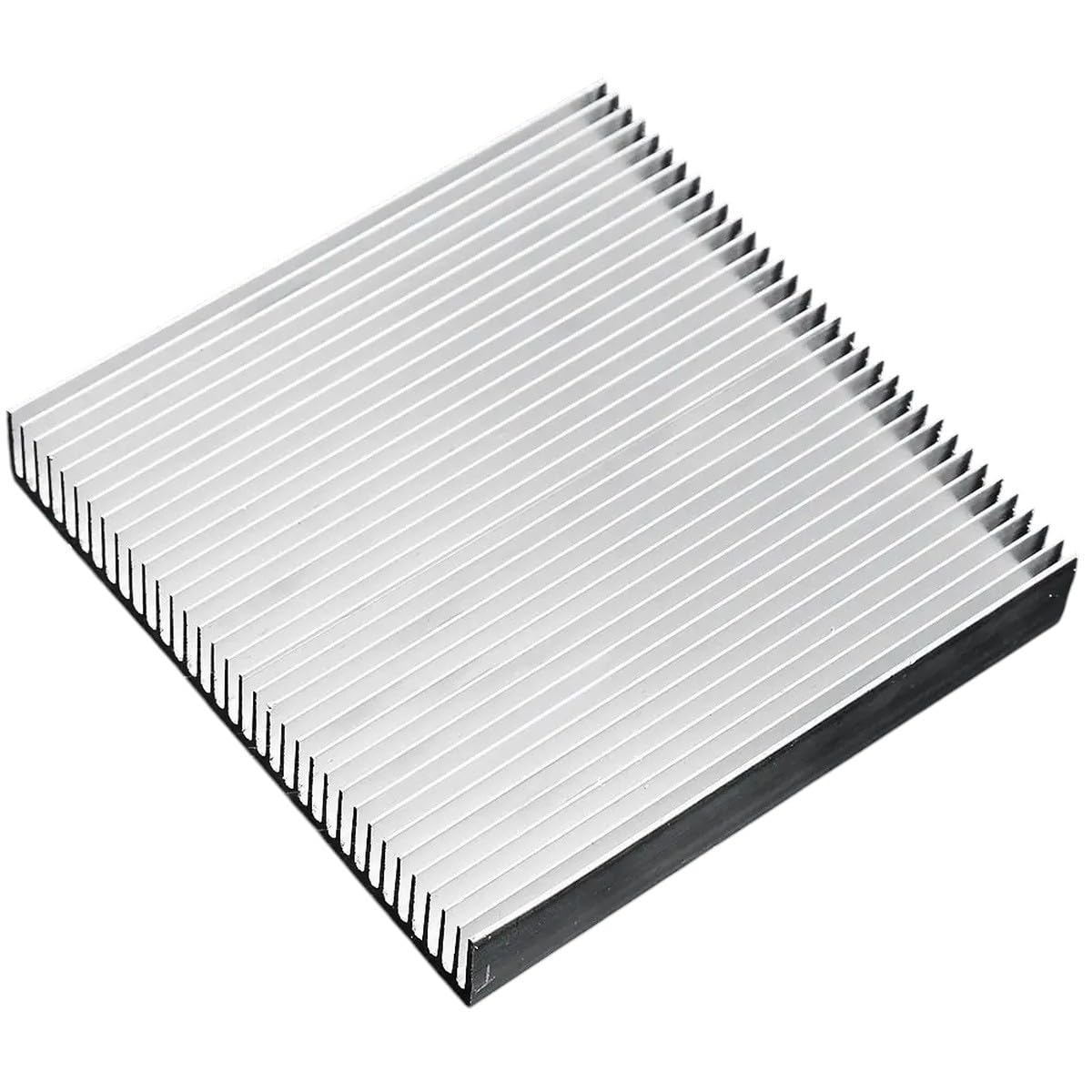 High for Quality 90x90x15mm Radiator Aluminum Heatsink Extruded Heat Sink for LED Electronic Integrated Circuit Cooler Cooling Replacement for OEM