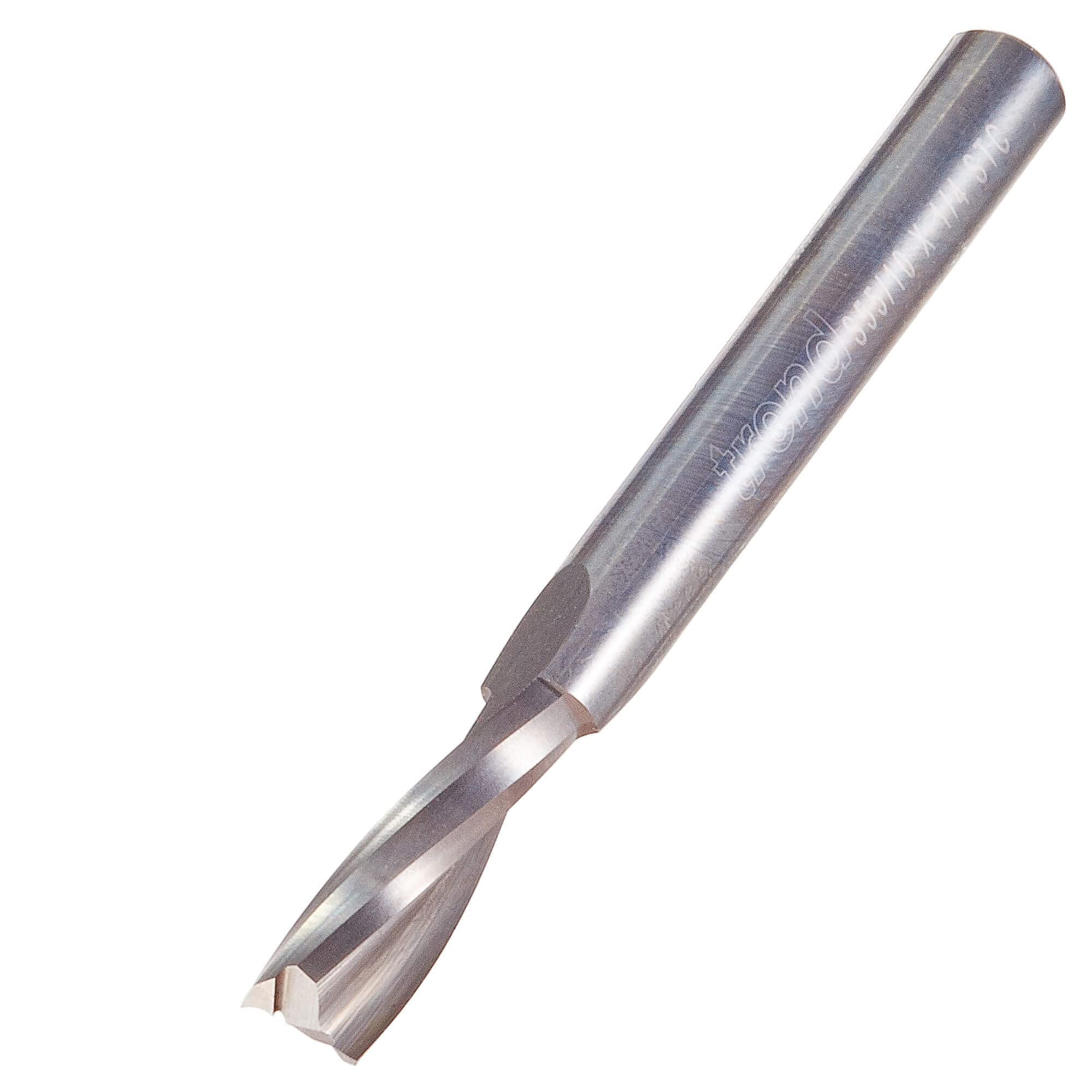 Trend Professional Aluminium Spiral Up-Cut Router Cutter, 1/4 Inch Shank, 6.3mm Cut Diameter & 20mm Cut Length