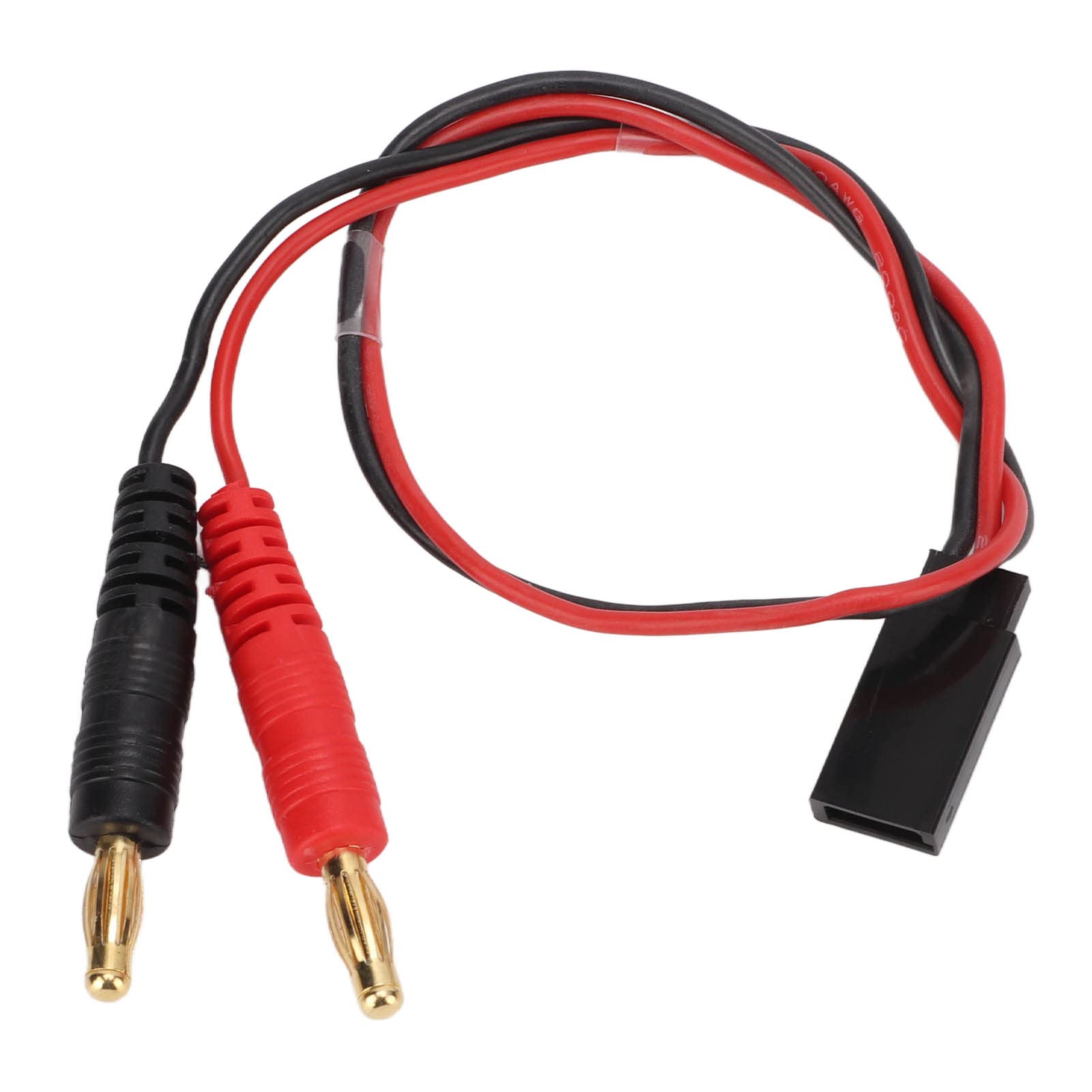 RiToEasysports Câble Adaptateur Futaba Femelle Vers Banane Mâle 4.0 - Fil Silicone Souple 22 AWG Pour Charge LiPo - RC Voiture/Bateau/Avion