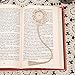Handmade Floral Crochet Bookmark - Perfect Book Club Accessories and Little Gifts for Mother's Day or Birthday