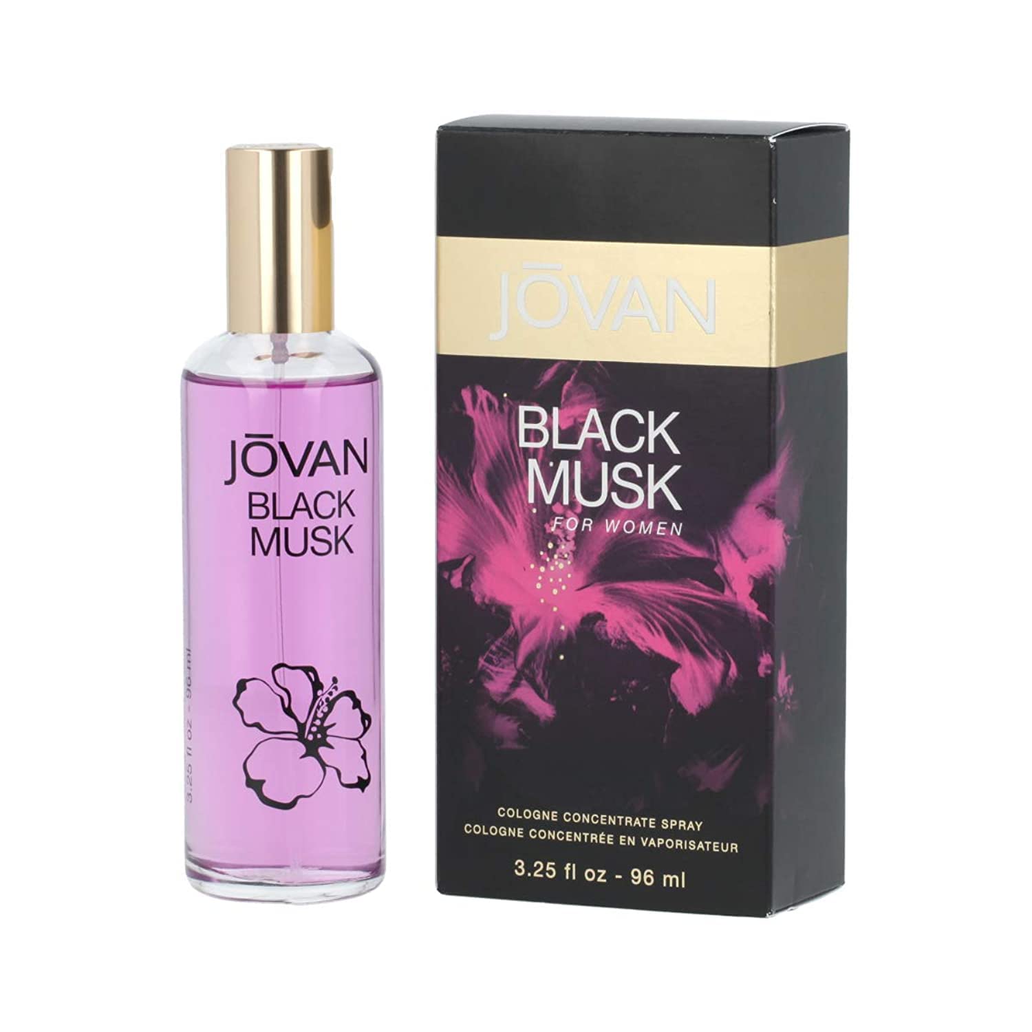 Jovan Black Musk Eau de Cologne For Women, 96ml