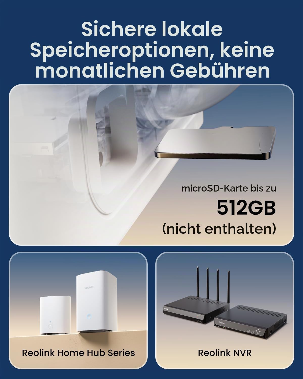 Reolink 2K Kabellose Flutlicht Kamera Akku, SolarEase, Überwachungskamera Aussen Solar mit 150°Ansicht &1000 lm Licht, 6W Solarpanel für Akku Überwachungskamera Aussen