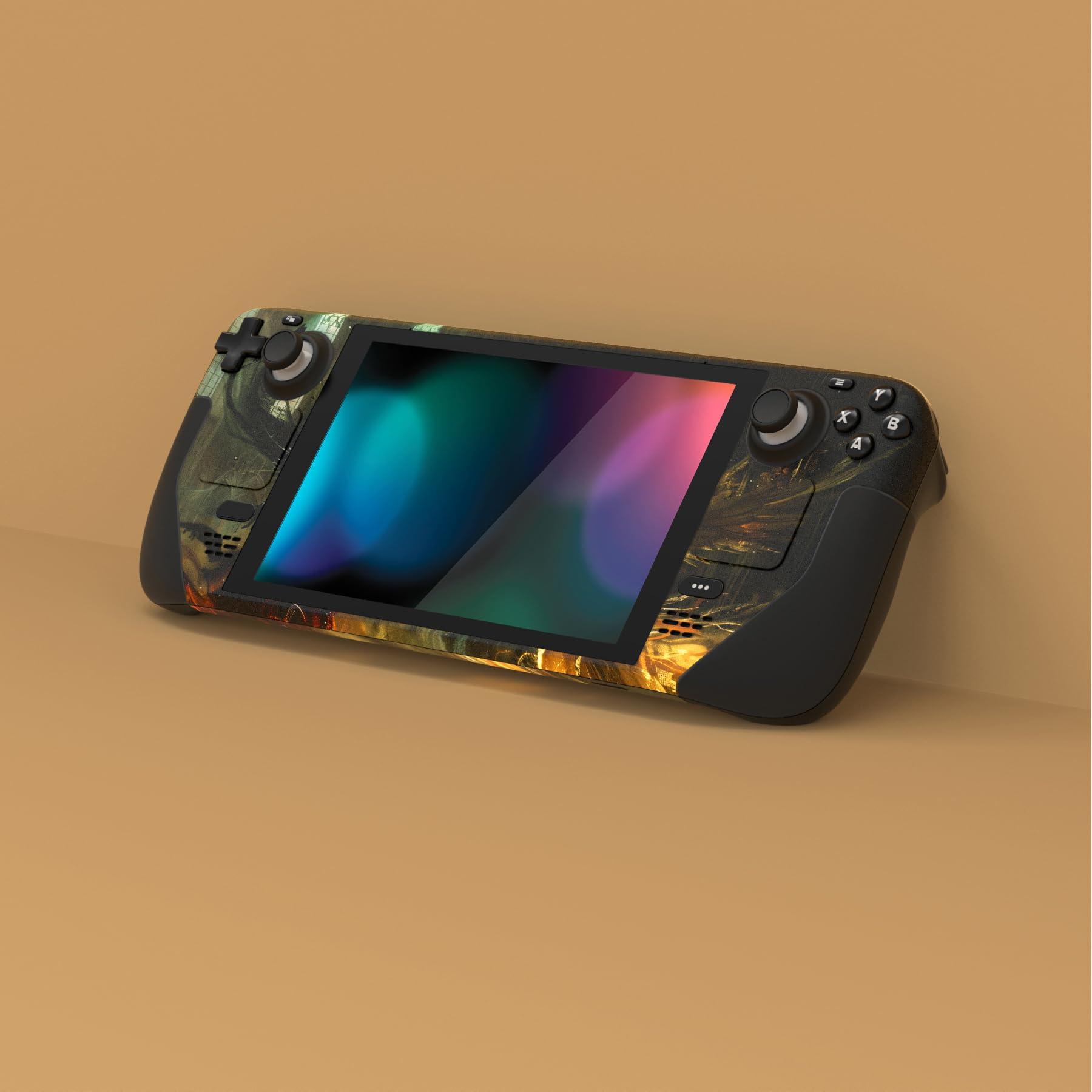 PlayVital Naklejka Skóry do Steam Deck OLED,Stickers Vinyl Kompatybilny z Steam Deck LCD,Skórka Naklejki Skórki-Spotkanie
