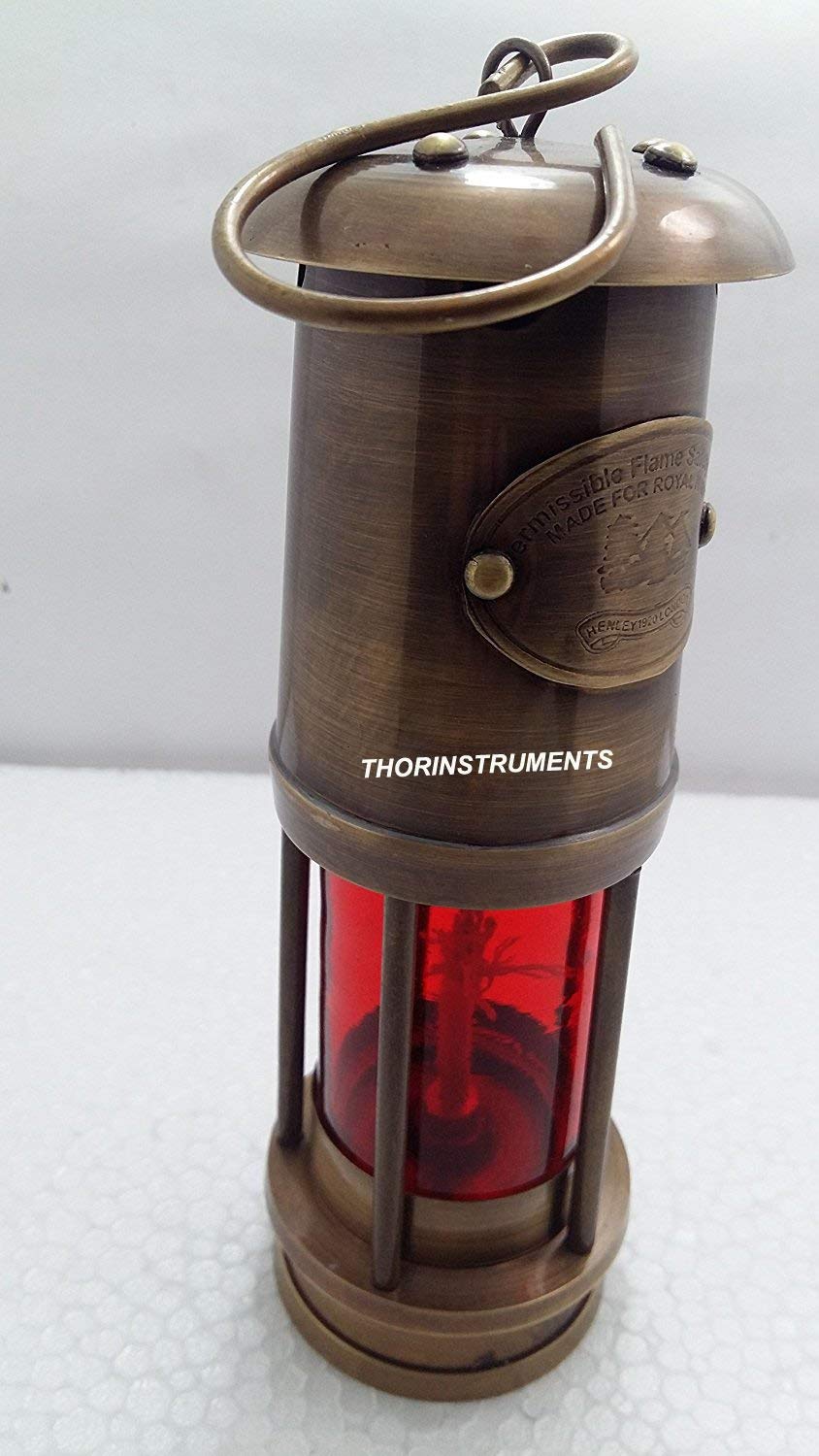 Amazon.co.jp: アンティーク真鍮海事ハンドメイド鉱山ランプ 航海船