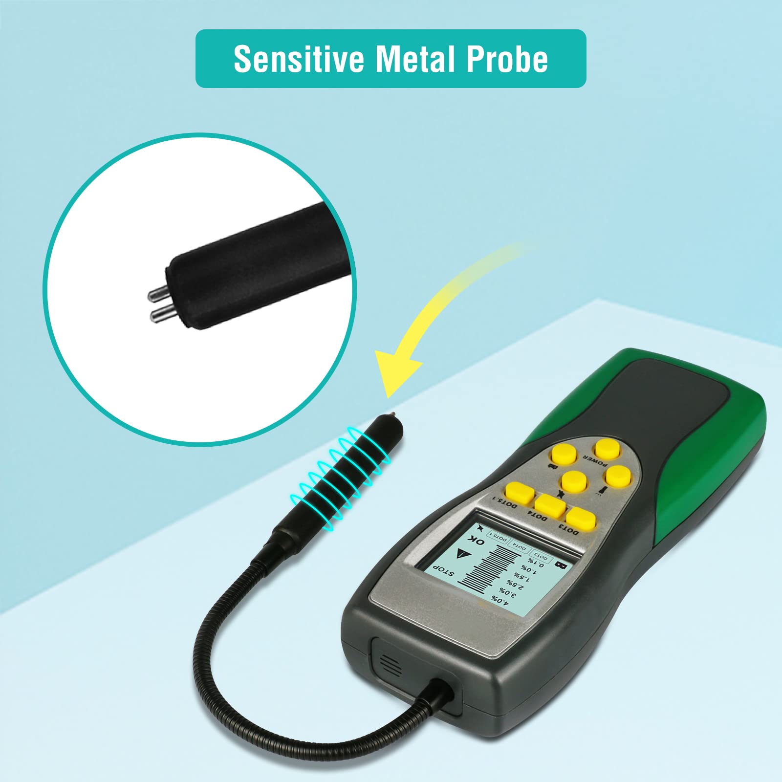BELEY Automotive Bremsflüssigkeitstester Bremsflüssigkeitsprüfer Auto - Digitale Bremsflüssigkeit Siedepunkt Messgerät für DOT3 DOT4 DOT5.1 mit 2,8" LCD-Bildschirm & Hochpräziser Sonde (DY23B)
