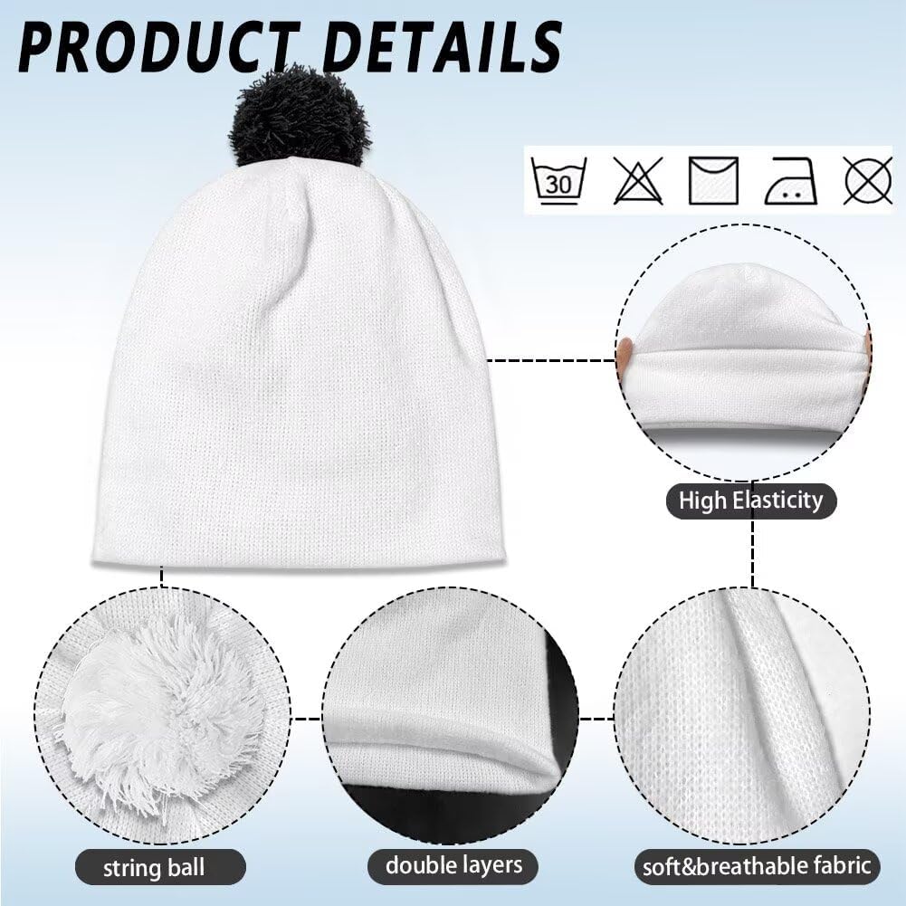 Knitted Winter Hat for Boys and Girls Kids Soft Comfortable Foldable - Image 4