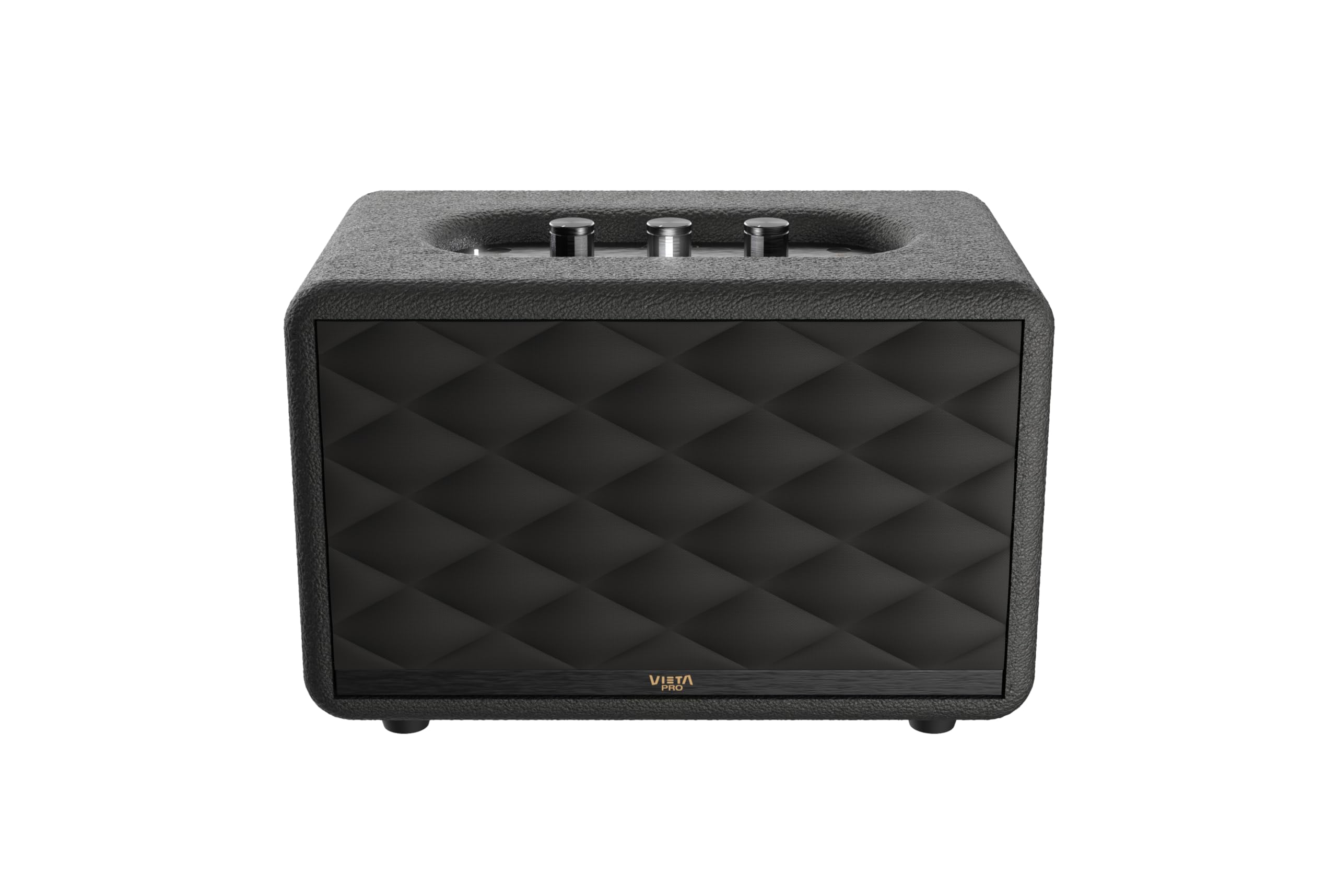 Vieta Pro Adagio Enceinte portable Bluetooth 5.3 Vintage avec batterie 10 h, TWS, IPX7, USB et True Wireless. Haut-parleurs blancs sans fil rétro