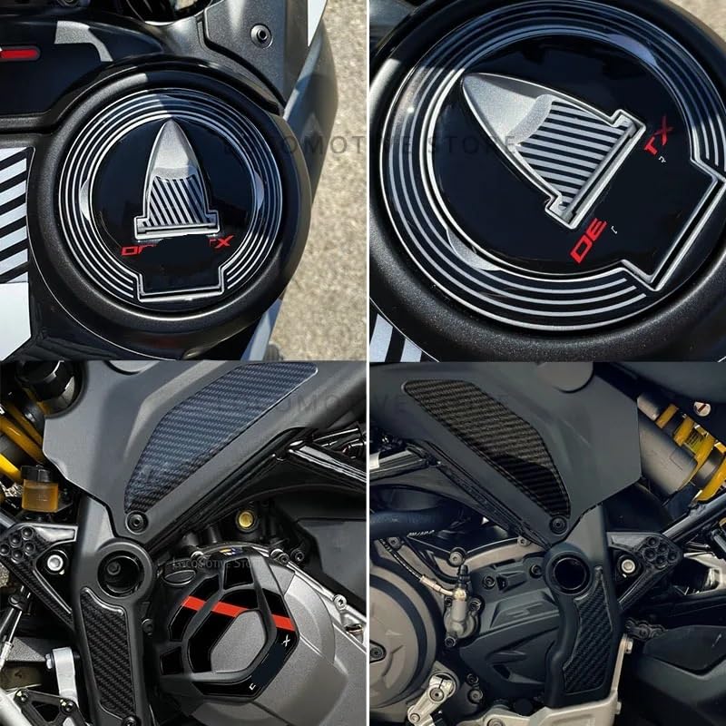 Autocollant réservoir moto en résine époxy pour DesertX 2023 RR22