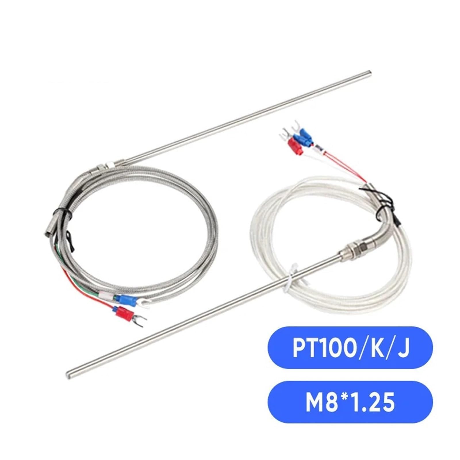 Thermocouple à vis M8 en acier inoxydable