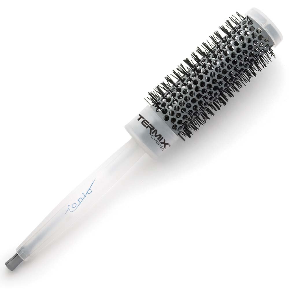 TermixIonic Ceramic Hairbrush Ø 28 mm- Hairbrush that combines the latest ceramic and ionic technology preventing hair damage, B-4023