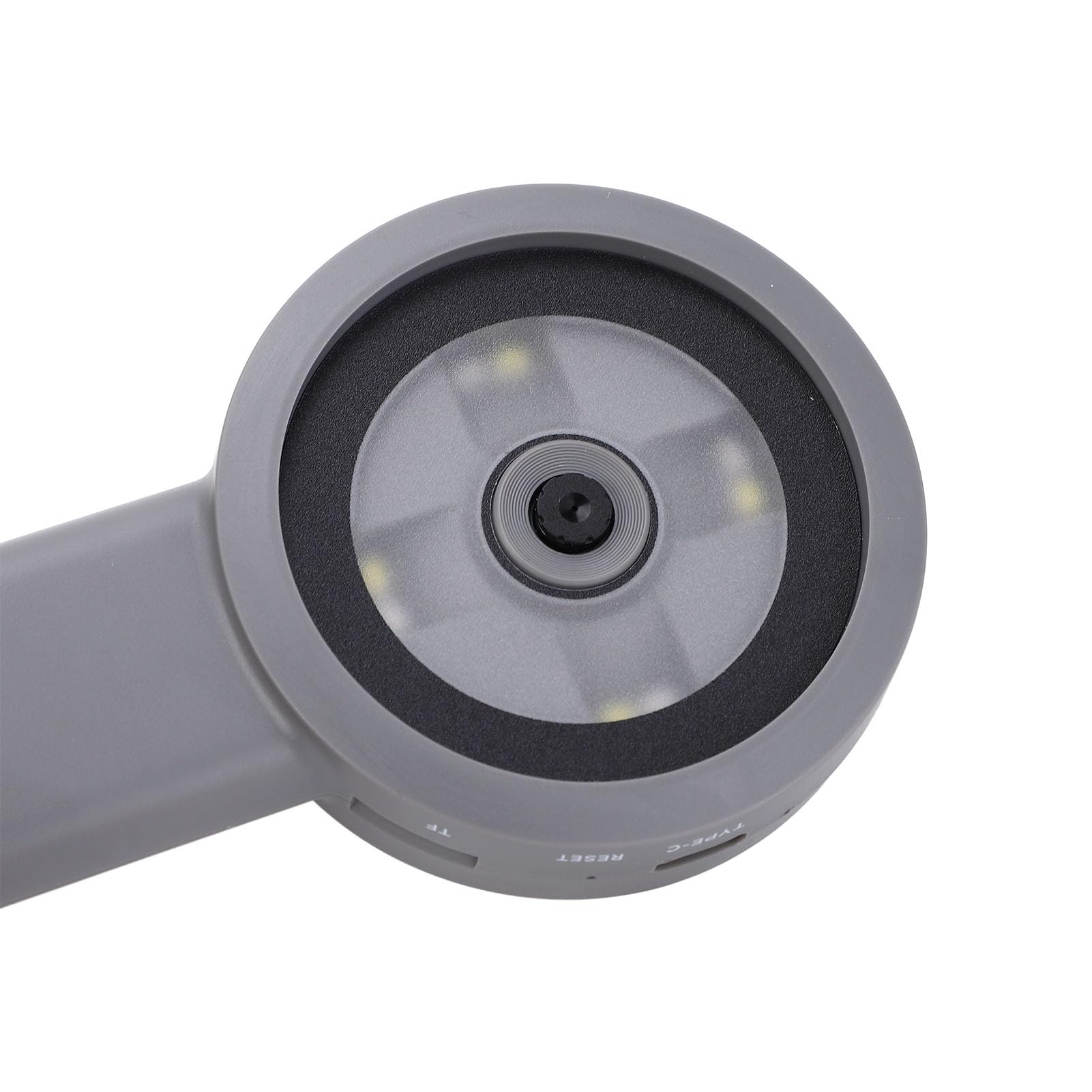 Lupa Recargable con 8 Luces LED, Lente de Aumento Iluminada, Grande, Liviana, de Mano, Opciones de Iluminación Dual, Soporte en Varios Idiomas, Se Conecta a la Computadora