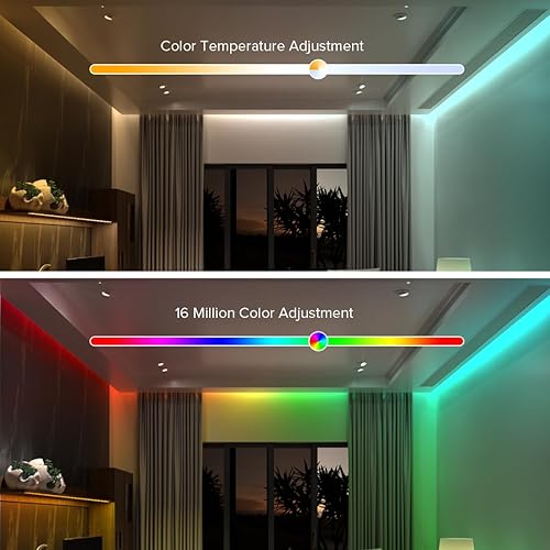 Miniatura 5 de BTF-LIGHTING 4 zonas 2.4GHz RF remoto RB4 y SP630E Controladores Bluetooth Kit Soporte FCOB COB SMD PWM RGBCCT RGBWW LED tira DC5V DC12V DC24V