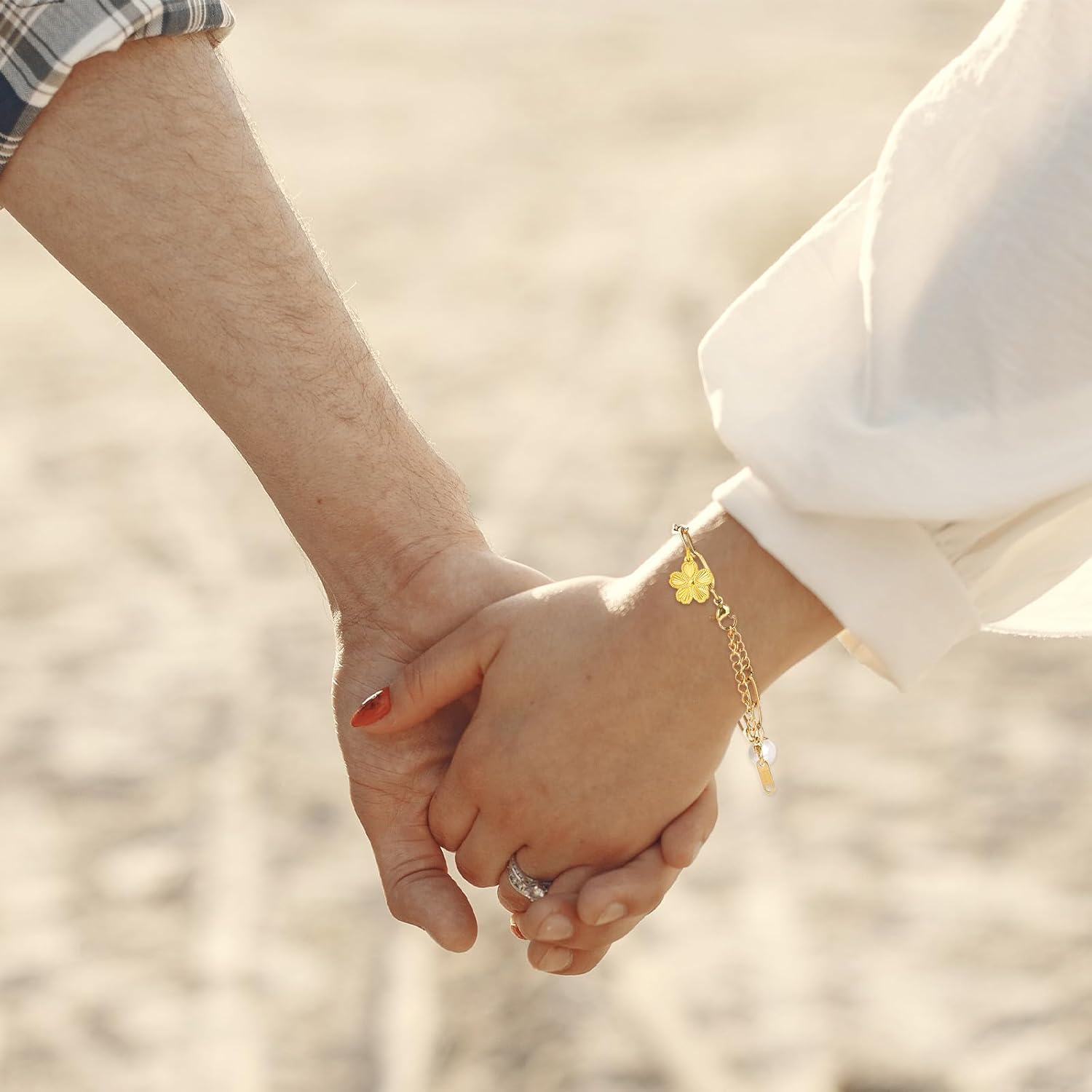 30Pcs Charm Bracelet Chain Bulk, 6.3Inch Charm Bracelet Gold/Silver Kit Bulk Stainless Steel Paperclip Adjustable with Lobster Clasps for Women Christmas DIY Bracelets Jewelry Making - Image 5