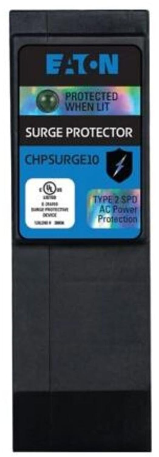 Eaton Electrical - CHPSURGE10 - Eaton Type CH Surge Protective Device, Two Pole, 10 kA in, PON, (Each)