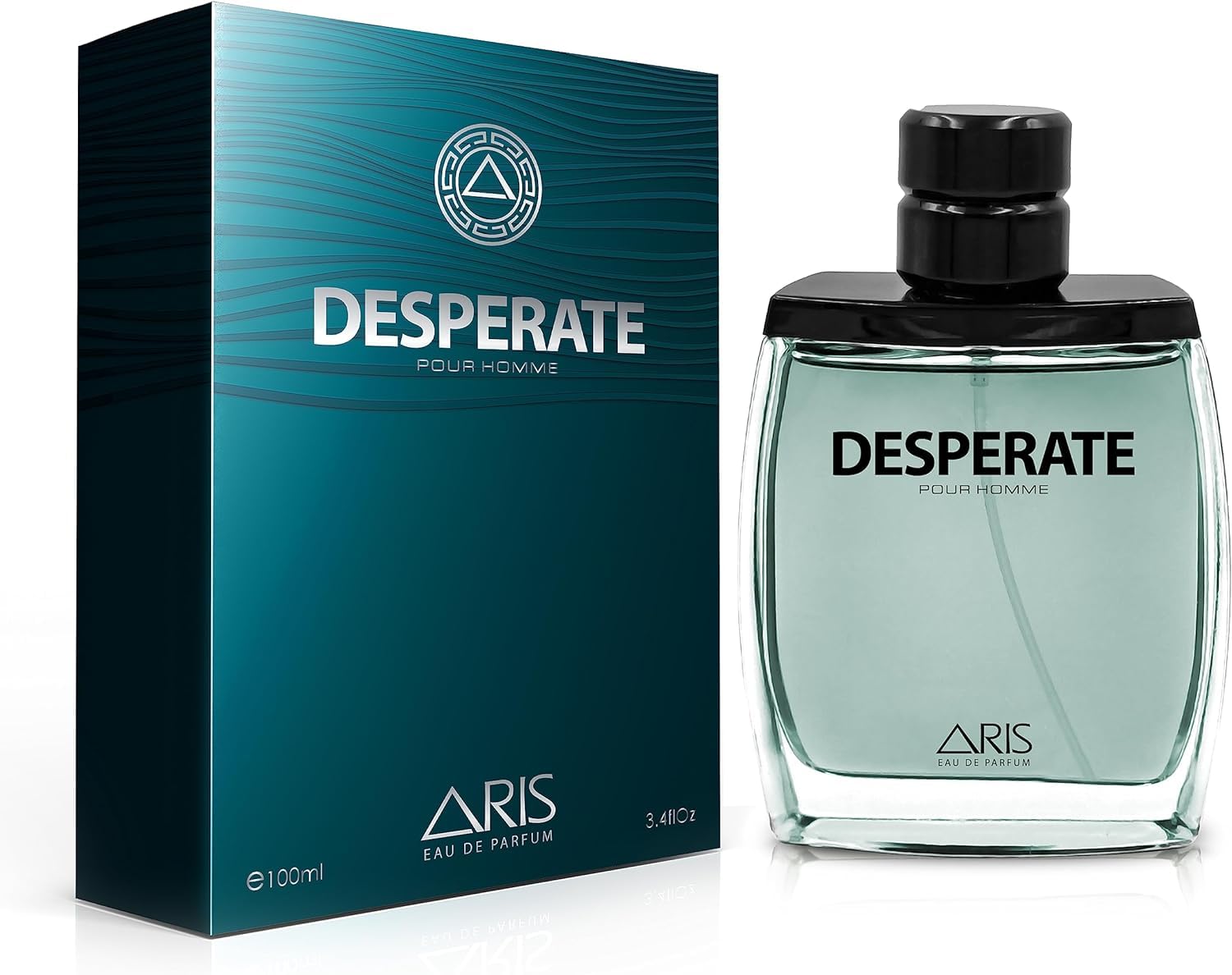Desperate by ARIS Eau de Parfum for Men – Long-Lasting Cologne with Bold Scent – 100ml Perfume Spray for Daily Wear or Gifting – Perfume for Men Comes with Extra 15ml Sample (Random Scent Included)