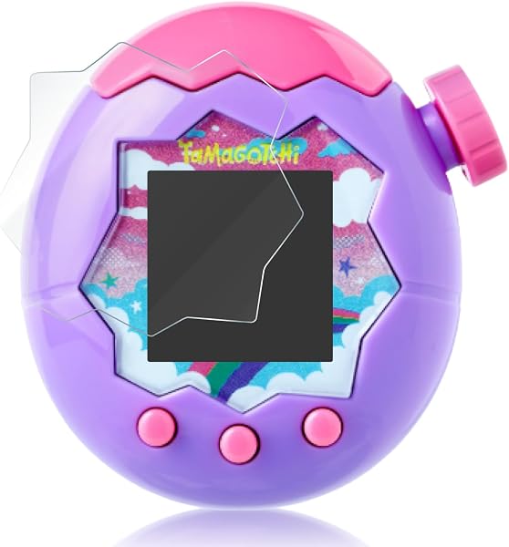 LOE(ロエ) たまごっち パラダイス Tamagotchi Paradise 専用 保護フィルム AR反射防止 指紋がつきにくい 軽量PET製 割れない ソフトタイプ 映り込み軽減 - 1