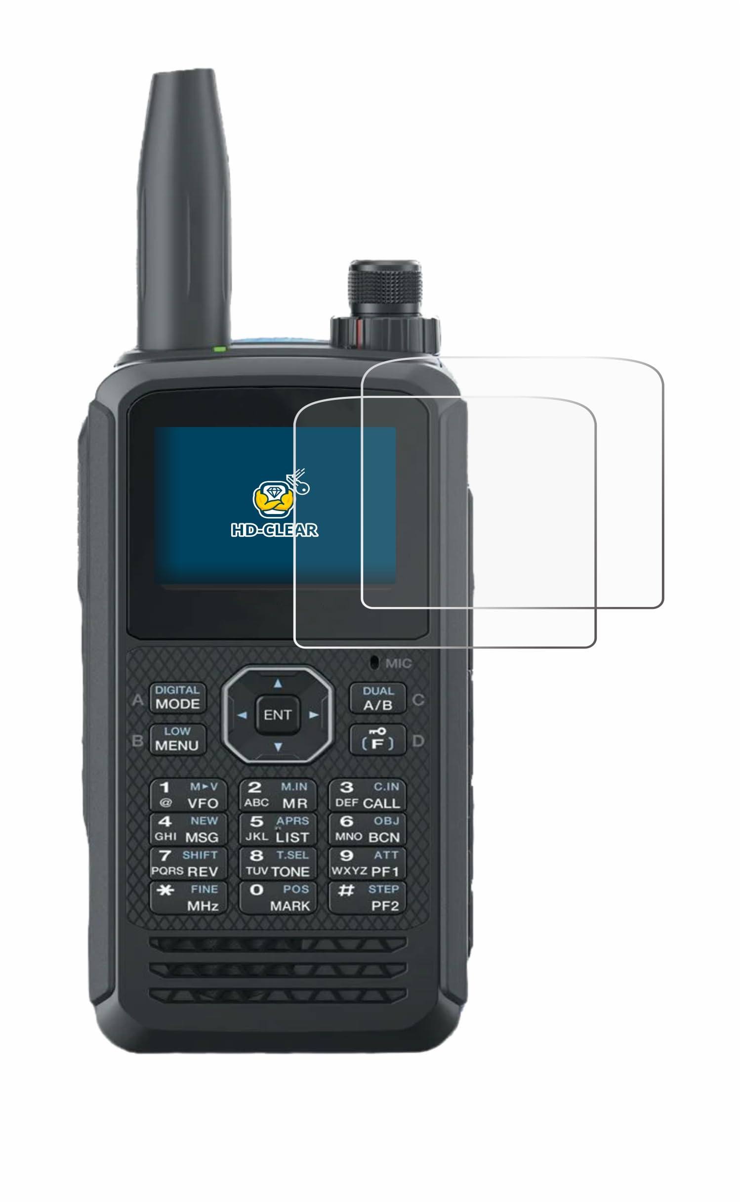 brotect2-Pack Screen Protector Compatible with Kenwood TH-D75E D-Star - HD-Clear Protection Film