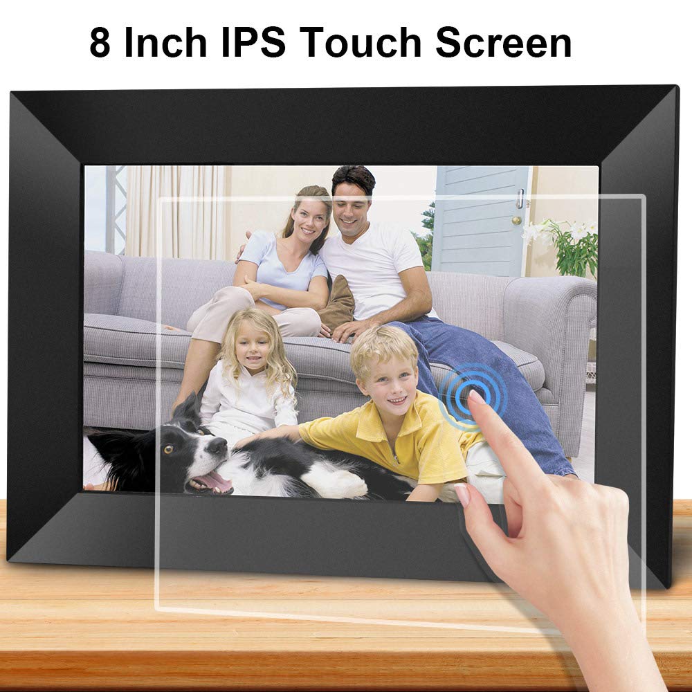 Buy BIHIWOIA WiFi Digital Picture Frame 8 Inch Digital Pihoto Frame