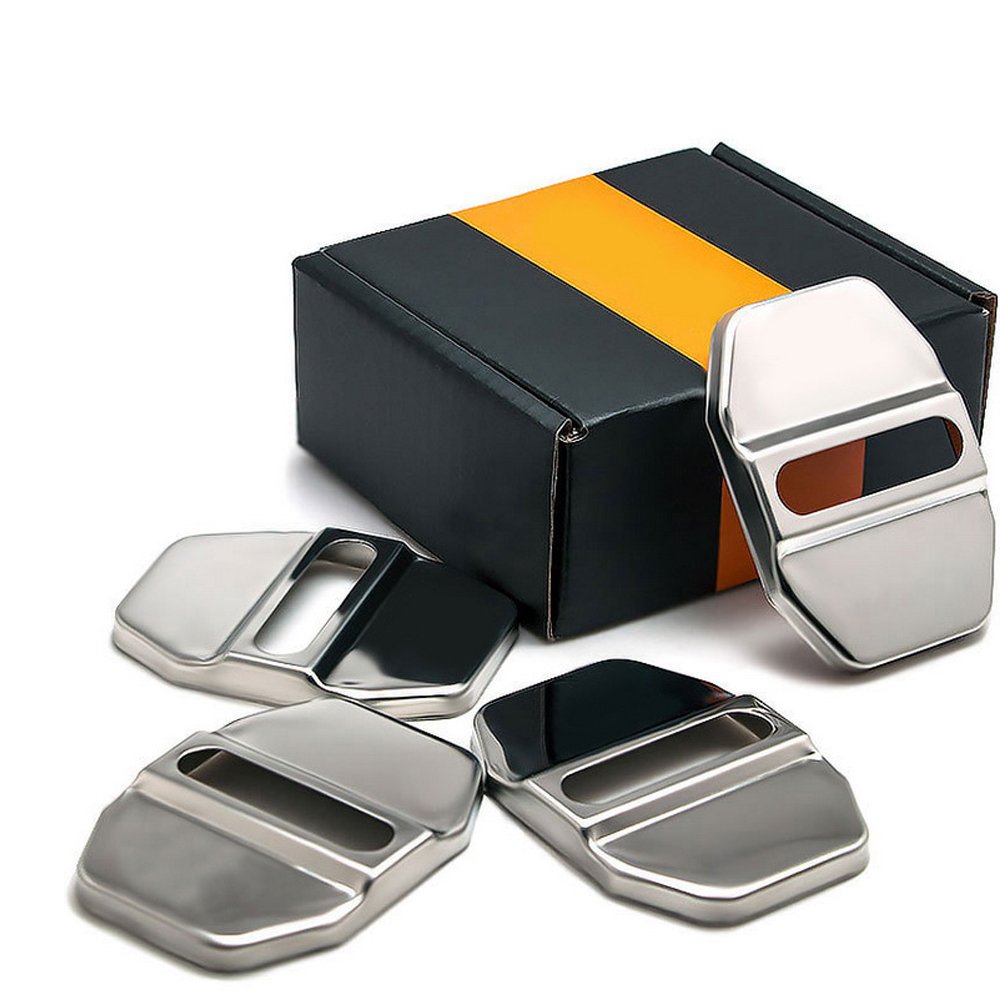 Serrure de porte de voiture couverture inox pour masquer la rouille sur boucle Benz