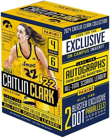 Caitlin Clark 2024 Panini NIL DOT Parallel Blaster Caitlin Clark 2024 Panini NIL DOT Parallel Blaster